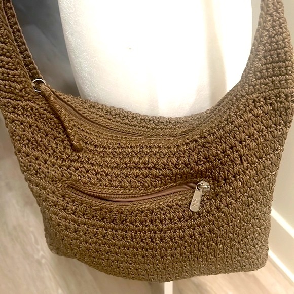 NWOT "The Sak" crossbody taupe colored handbag in the perfect size. NEVER USED - Picture 5 of 9